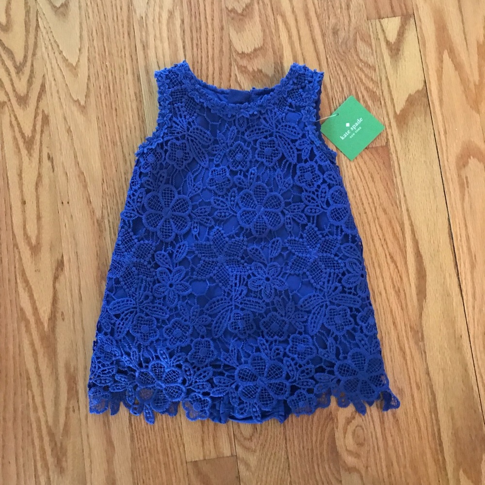Kate Spade Blue Lace Dress for Baby